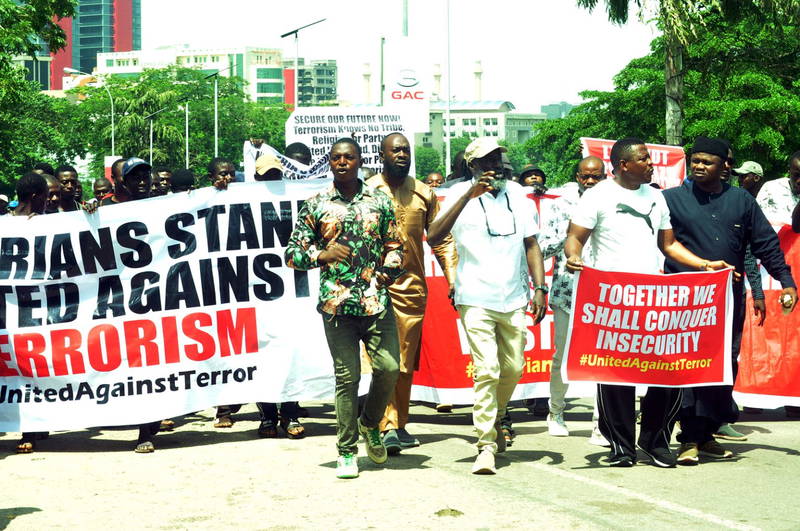 “APC Must Go”: VDM Leads Abuja Protest Over Insecurity