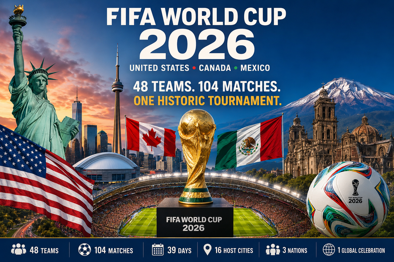 2026 World Cup Redefines Global Football With Unprecedented Scale and Glamour