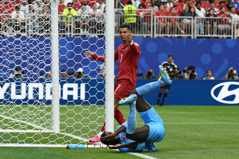 Ronaldo Kept Quiet as DR Congo Hold Portugal to 1-1 Draw
