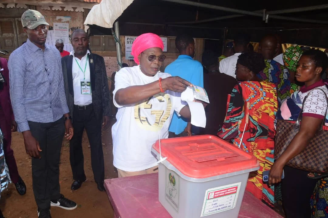 Ekiti 2026: Deputy Governor Afuye Votes, Predicts Oyebanji’s Victory