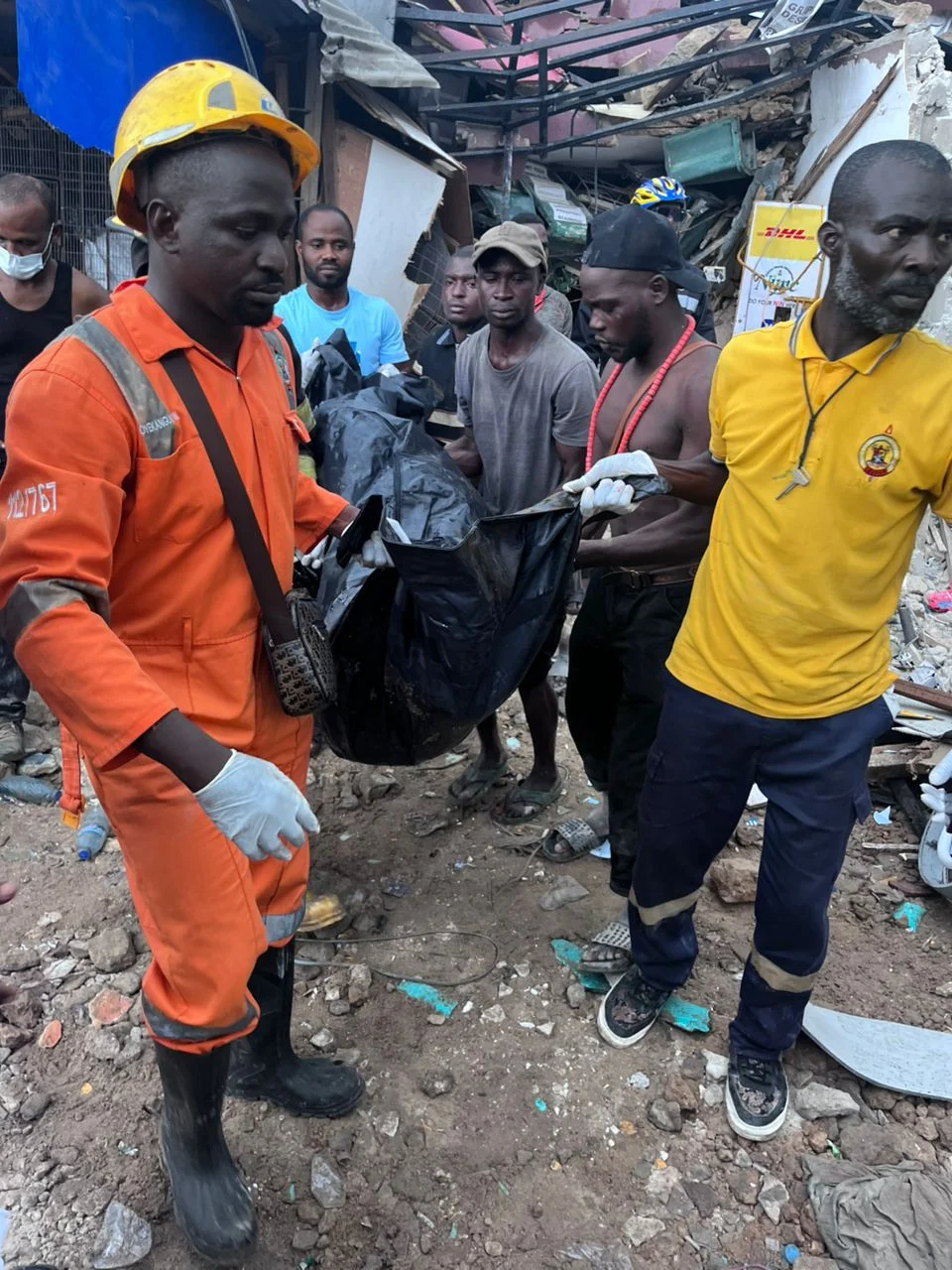 LASEMA Confirms 8 Dead, 26 Rescued in Lagos Building Collapse