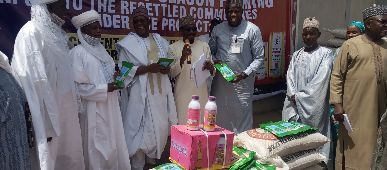 BUA Donates N108m Farm Inputs to 211 Resettled Sokoto Farmers