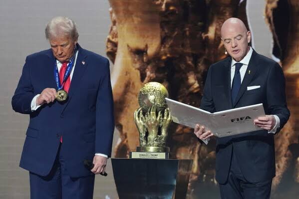 Infantino Faces Ethics Complaint Over FIFA Peace Prize Awarded to Trump