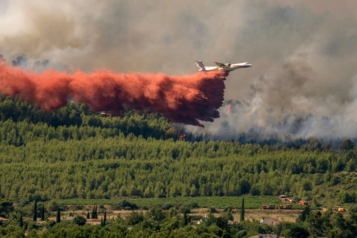 Wildfires Rage in France, 3,000 People Evacuated
