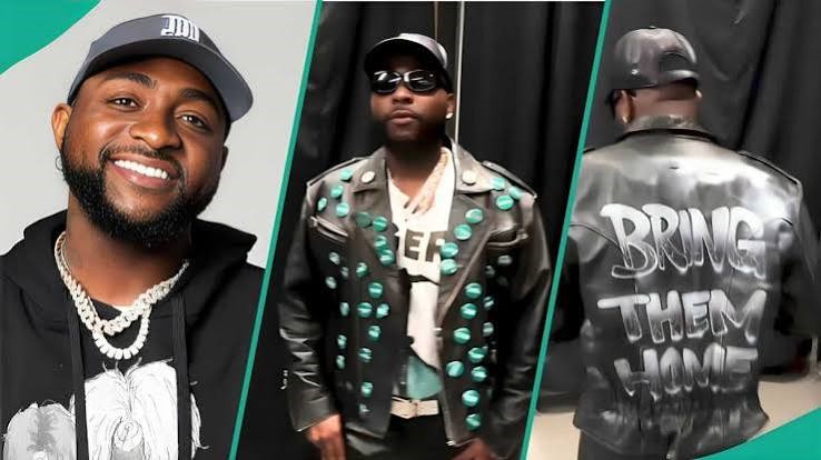 Davido Defends Wearing Pins for Abducted Oyo Schoolchildren at World Cup Event