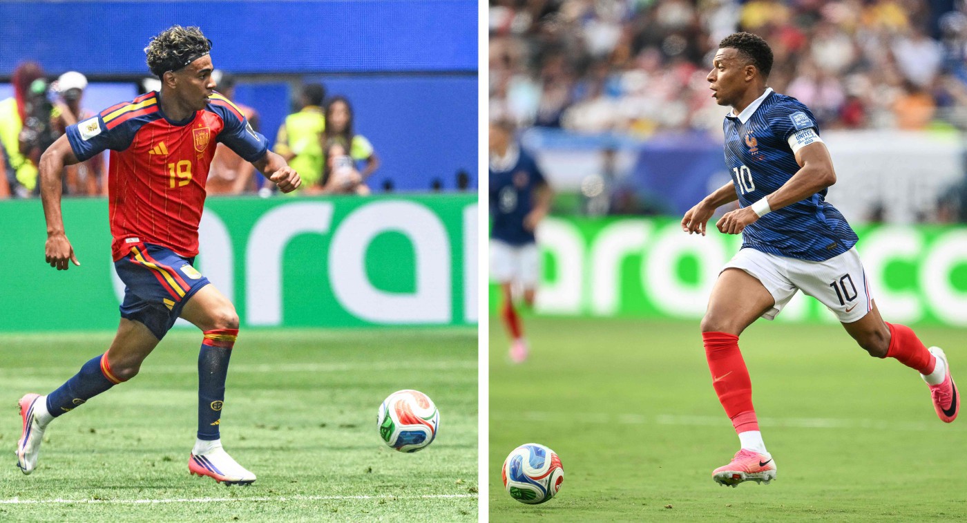 Mbappé, Yamal Ready for Defining World Cup Duel as France Face Spain