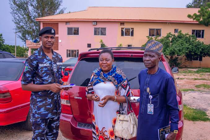Police Return Car Stolen in Rivers to Owner After Five Years