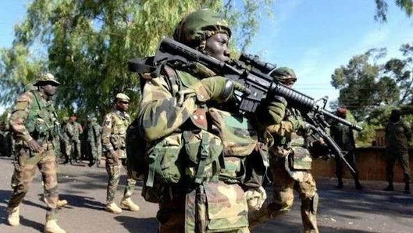 Soldiers Recover Weapons in Rivers Hideout Raid