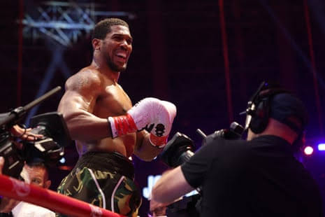 Anthony Joshua Stops Kristian Prenga by Knockout
