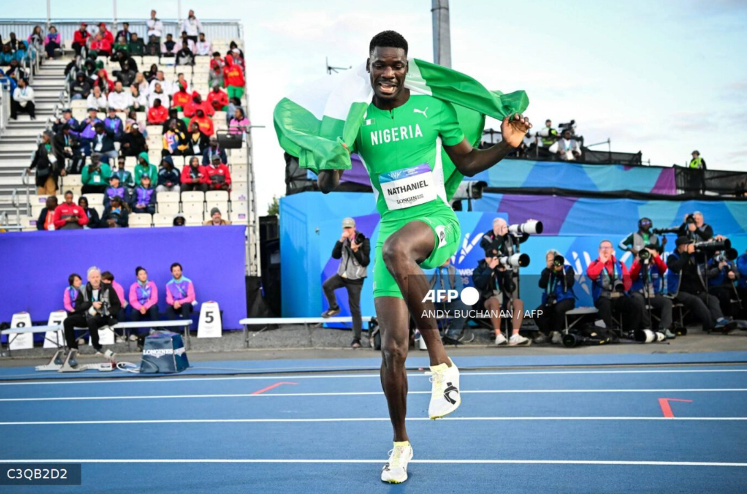 CWG: Ezekiel Nathaniel Wins Nigeria’s First-Ever Men’s 400m Hurdles Gold