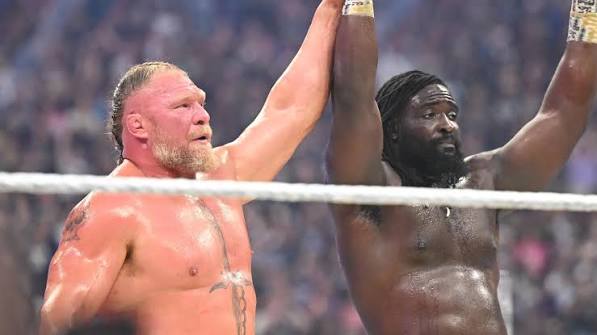 Oba Femi Defeats Brock Lesnar in Historic Hell in a Cell Clash