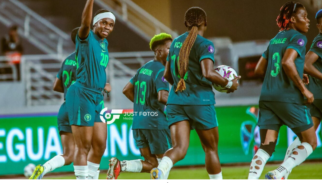 Falcons Thrash Egypt 6-2 to Reach WAFCON Quarter-Final