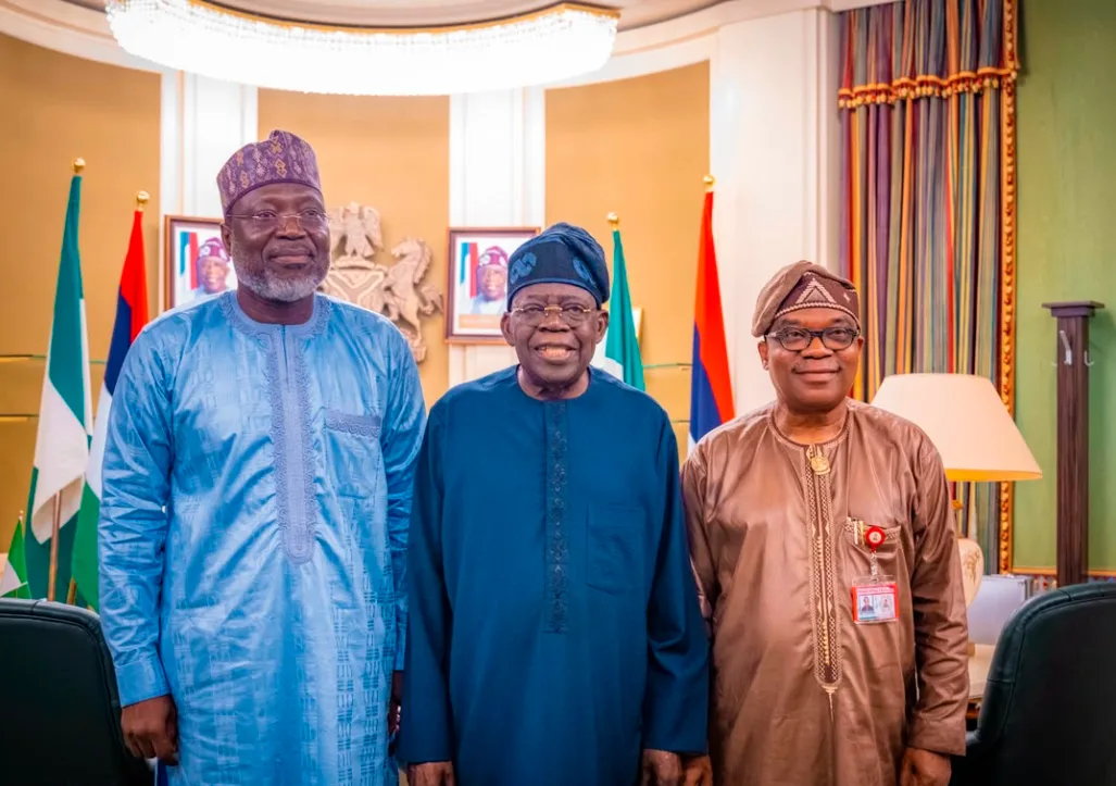 Tinubu Receives Outgoing ECOWAS Commission President