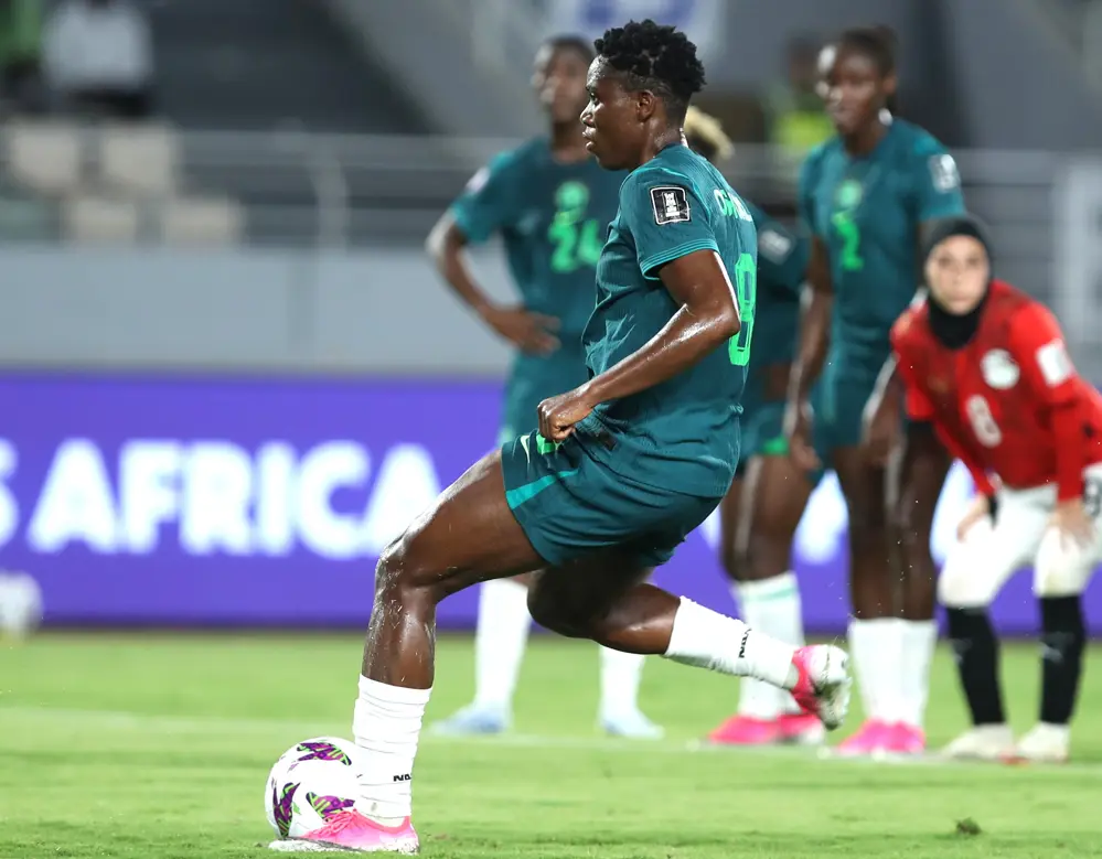 Falcons Coach Explains Oshoala’s Substitution