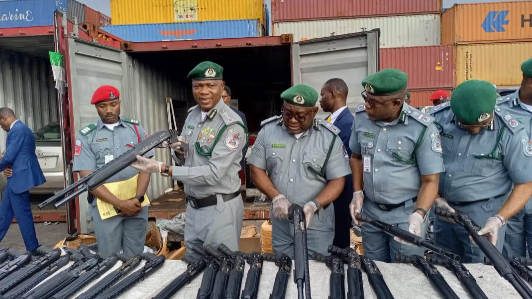Customs Intercepts 140 Rifles, Cannabis-Infused Snacks Worth N373.8m at TinCan Port