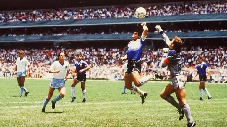 Maradona’s ‘Hand of God’ World Cup Ball Expected to Fetch $10 Million at US Auction