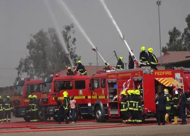 Fire Service Rescues 16 From Collapsed Building in Kano