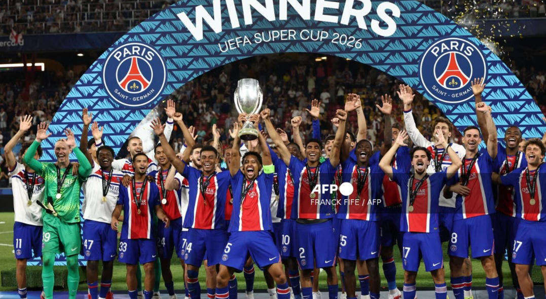 PSG Defeat Villa to Retain UEFA Super Cup, Claim Tenth Trophy in Two Years