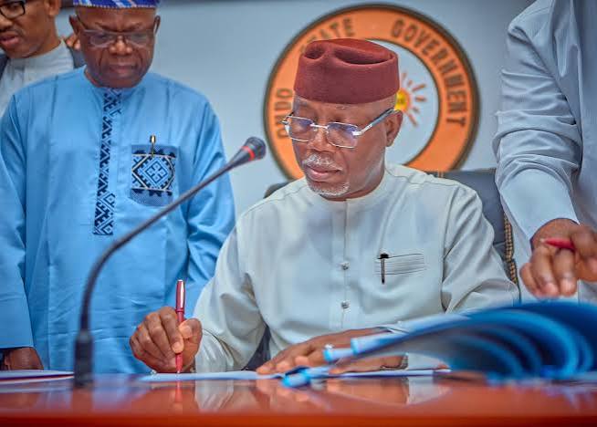 Aiyedatiwa Signs New Ondo Electricity Power Sector Law