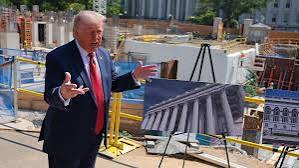 Trump Asks US Supreme Court to Approve White House Ballroom Project