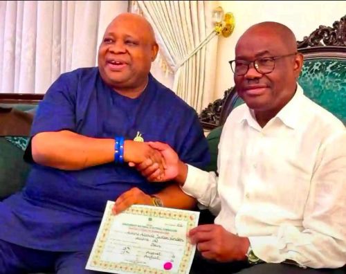 Governor Adeleke Visits Nyesom Wike in Abuja