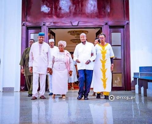 Uganda President Hosts Adeboye, Wife at State Dinner