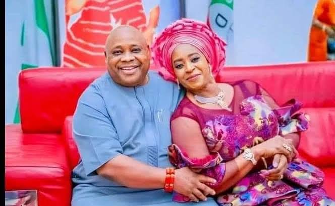Adeleke Celebrates Wife Ngozi on Birthday