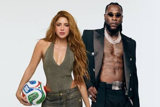 Burna Boy and Shakira