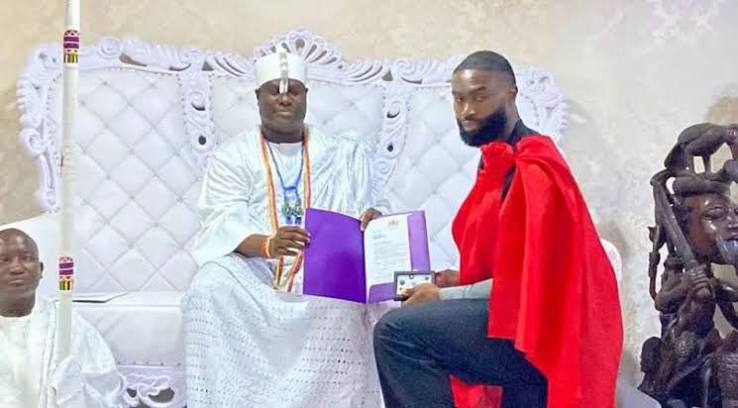 Ooni Hosts NBA Star Jaylen Brown, Names Him Babatunde