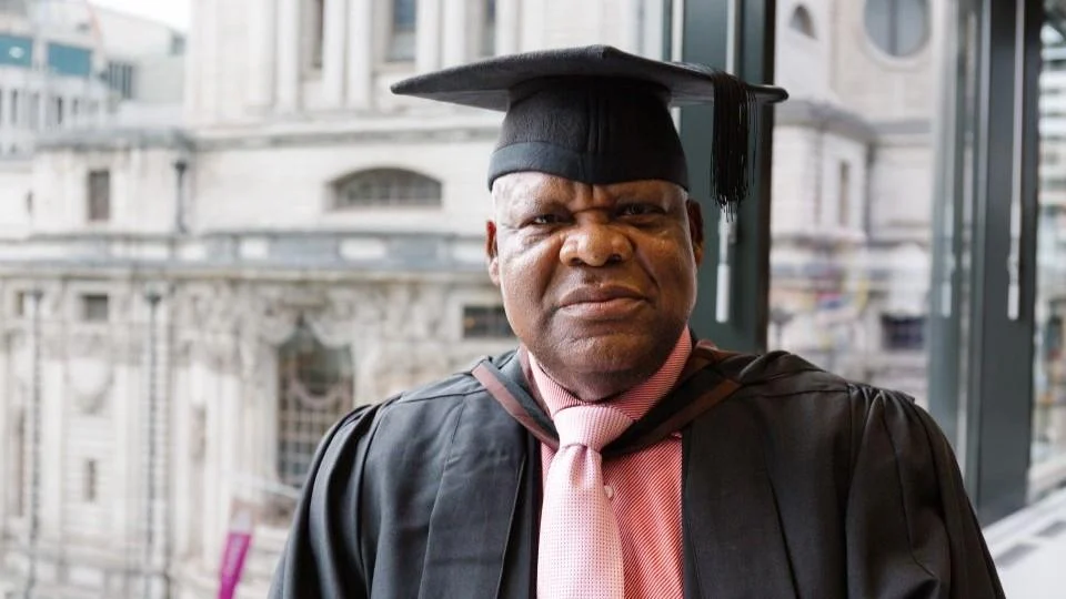 Meet Nigerian Grandfather Who Bagged First-Class From UK Varsity At 68