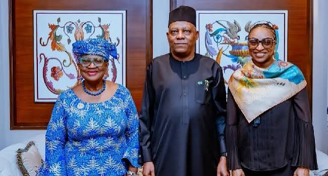 Okonjo-Iweala, Shettima Discuss Global Trade, Nigeria’s Commitment to Multilateral System