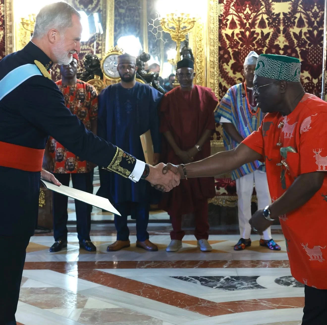 Nigerian Envoy Presents Credentials to Spanish King