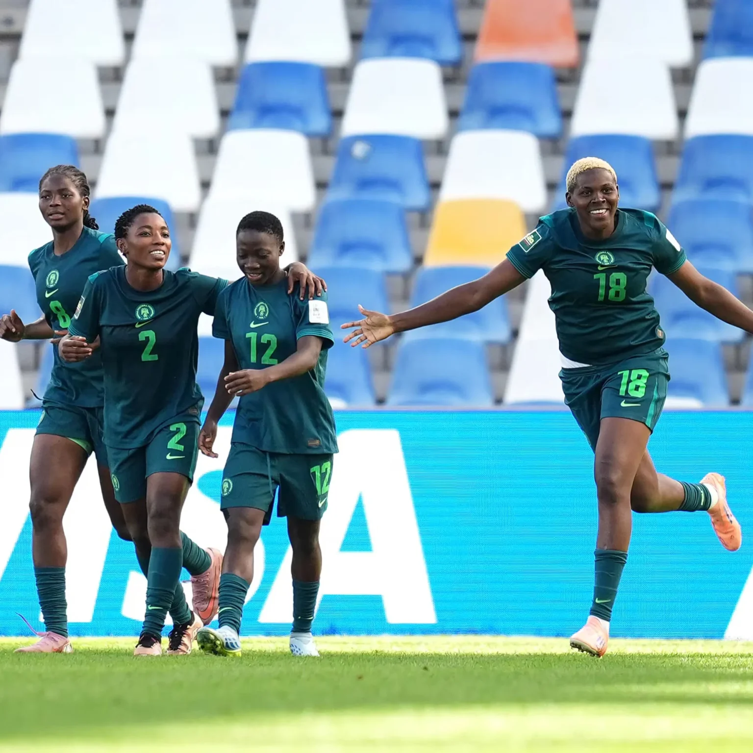 Falconets Beat England 3-0, Reach World Cup Quarter-Finals
