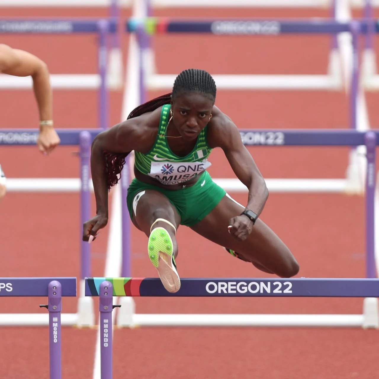 Amusan Faces Williams, Charlton at Athlos