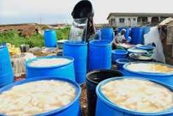 Lagos Residents Raise Concerns Over Unsafe Fufu Processing, Storage