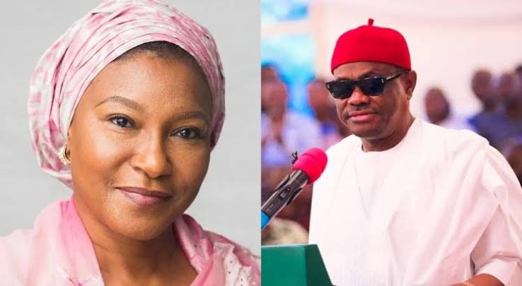 Wike Dismisses Kingibe’s Loan Claims, Says She Won’t Return in 2027