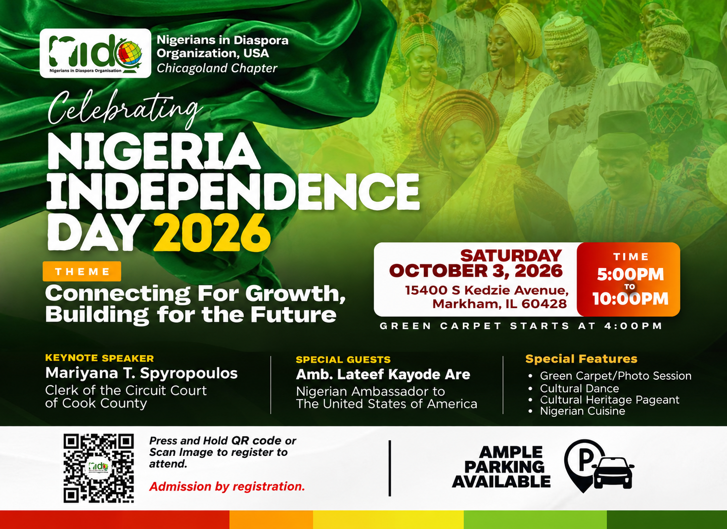 NIDOA Chicagoland Sets Stage for Nigeria Independence Celebration