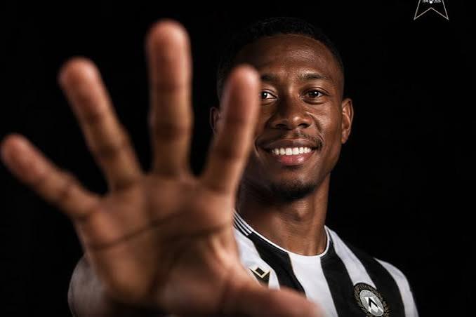 Alaba Says He Joined Udinese to Compete at the Highest Level