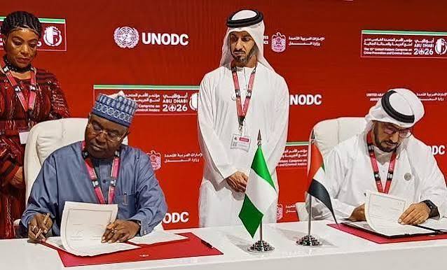 Nigeria, UAE Sign MoU to Fight Transnational Drug Trafficking