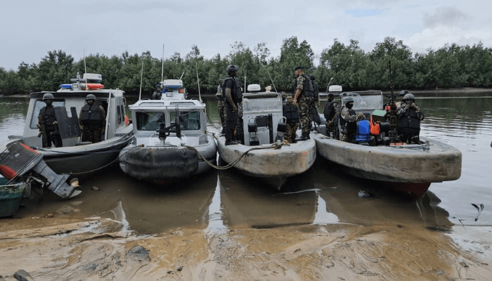 Navy Sustains Pressure on Petroleum Theft, Recovers 33,800 Litres in Rivers