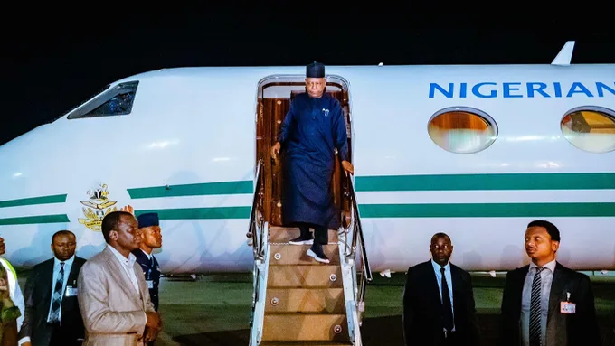 Shettima Returns After Leading Delegation to UNGA