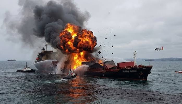 Three Ships Hit by Unknown Projectiles in Strait of Hormuz