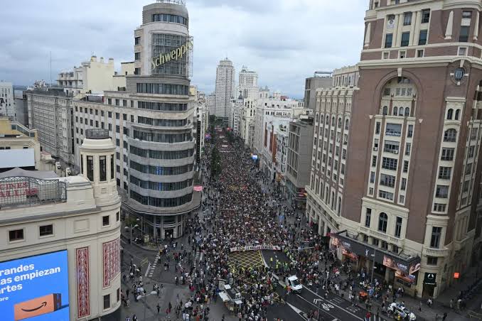 Thousands Protest Housing Crisis Across Spain