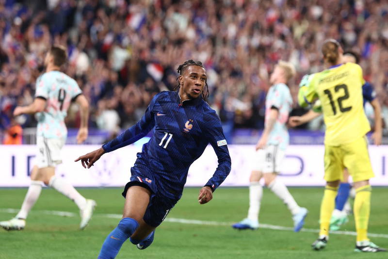 Olise Powers France to Win Over Belgium in Nations League