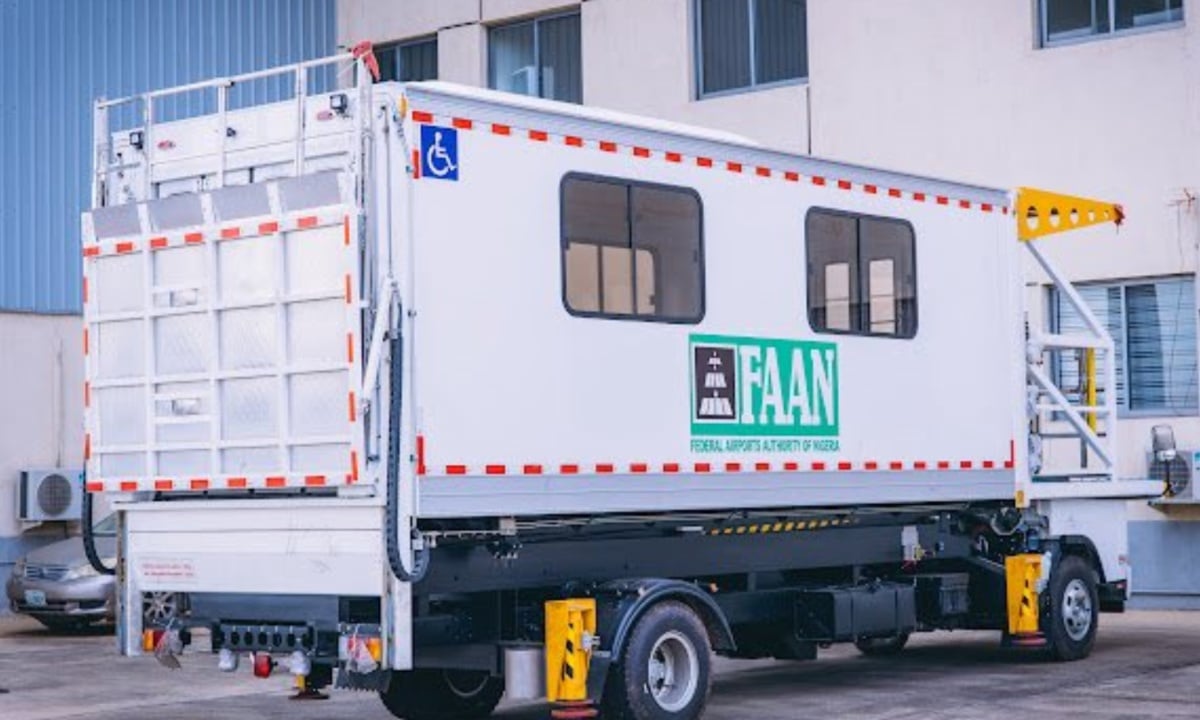 Lagos Airport Gets Two AmbuLifts to Assist Passengers with Reduced Mobility