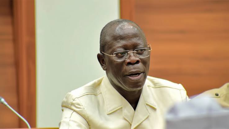 Oshiomhole Accuses Umahi of Bias in Federal Road Projects