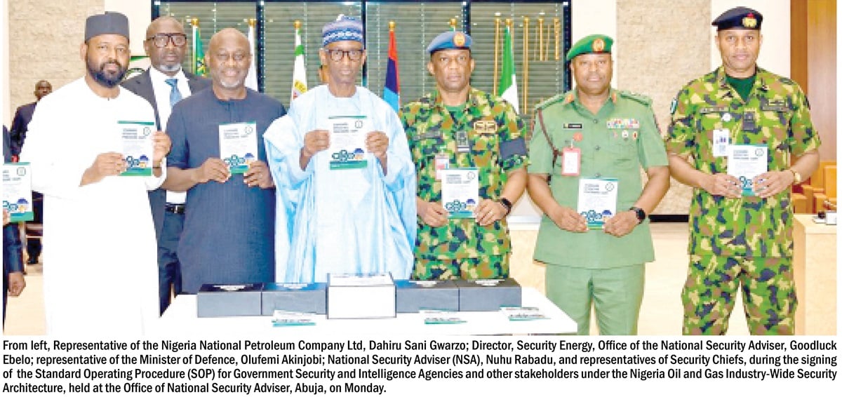 NSA Unveils New Security Framework to Tackle Oil Theft, Pipeline Vandalism