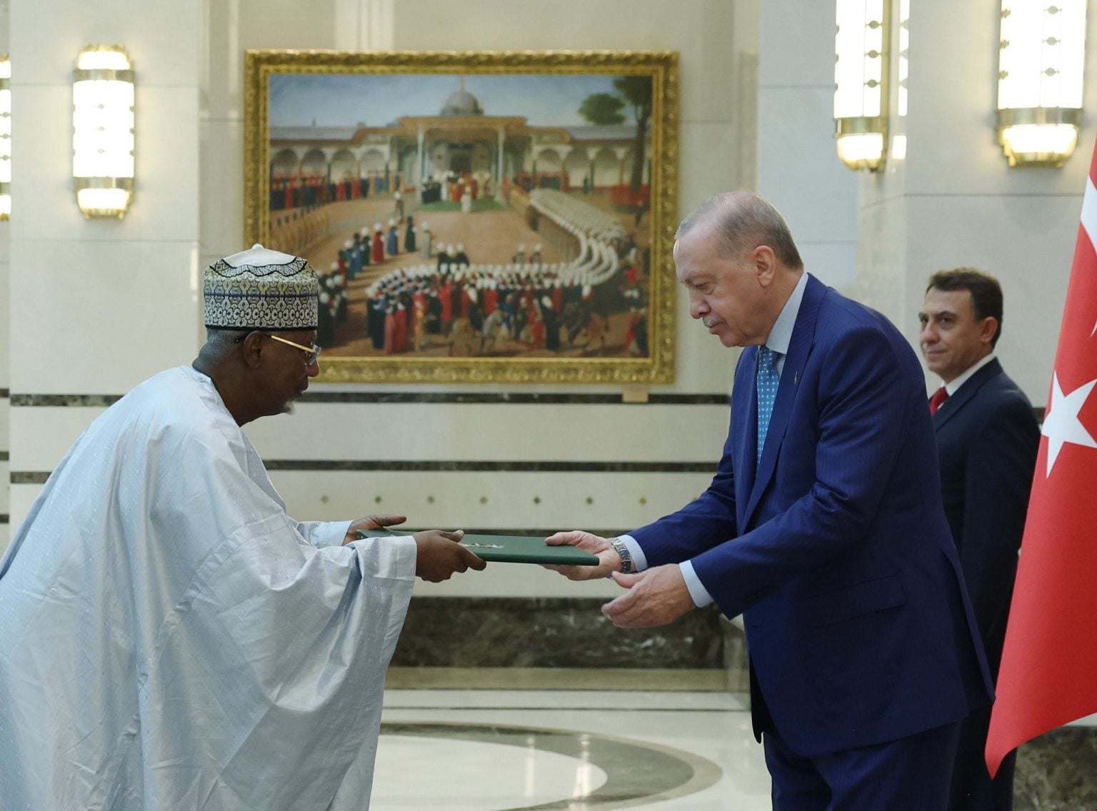 Nigeria’s Ambassador to Türkiye Presents Credentials to President Erdoğan