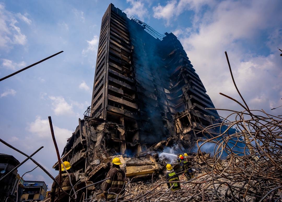 Lagos to Demolish GNI Building 10 Months After Fire