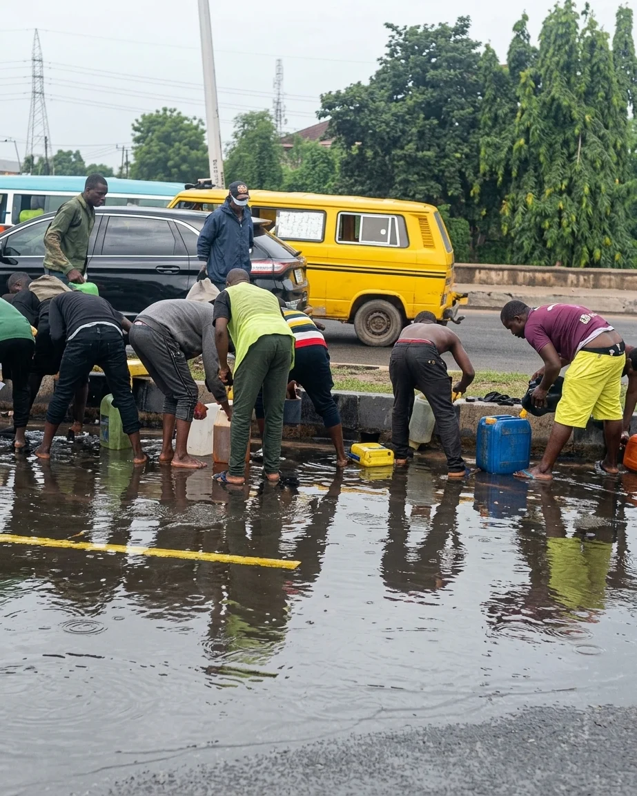 Lagos Warns Against Consuming Groundnut Oil From Fallen Tanker